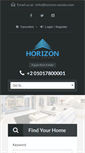 Mobile Screenshot of horizon-estate.com